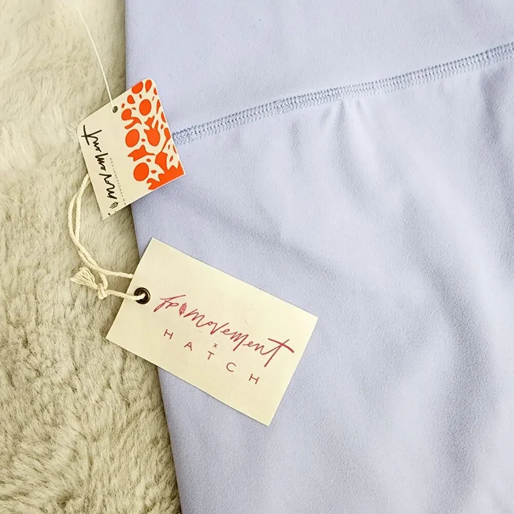 FP Movement Hatch Maternity Never Better High Waist Leggings Orchid Purple M NWT